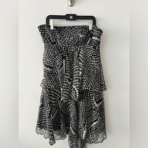 BCBGMAXAZRIA SILK DRESS XS